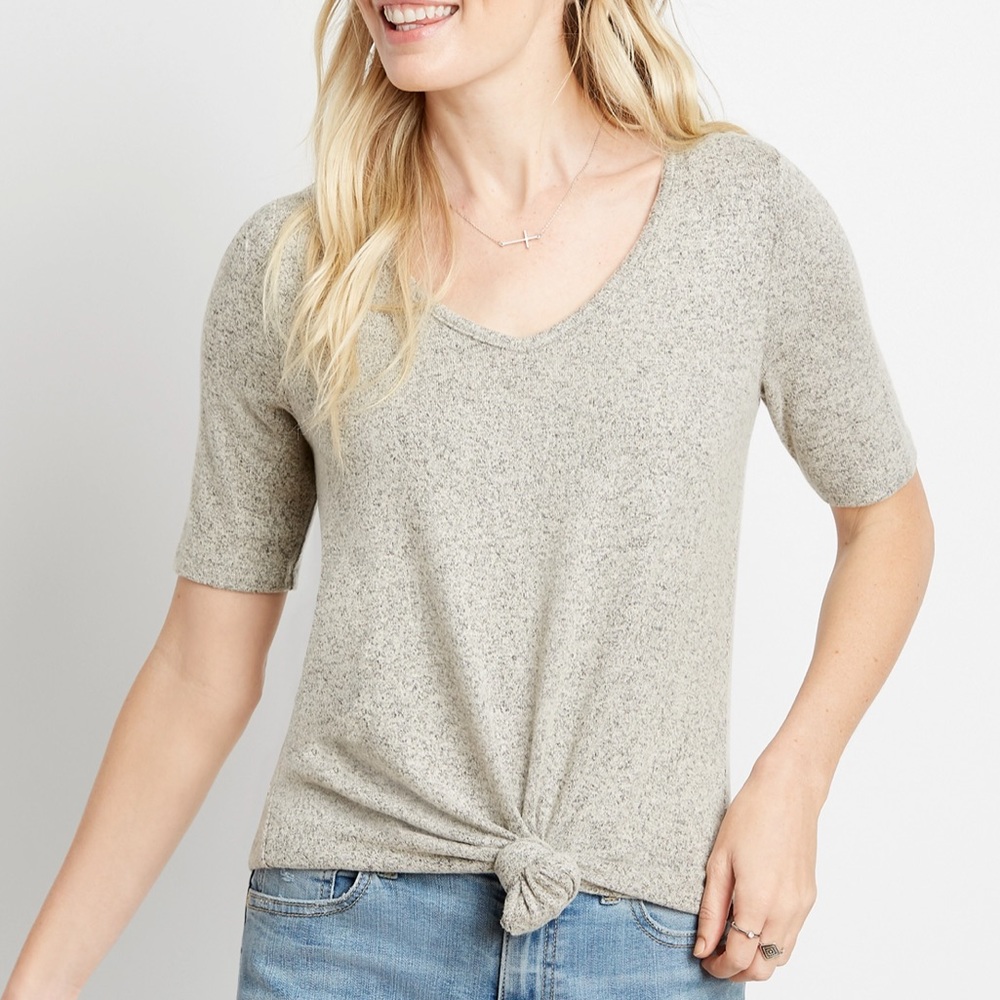 Maurice’s 24/7 Flawless solid Tunic Tee